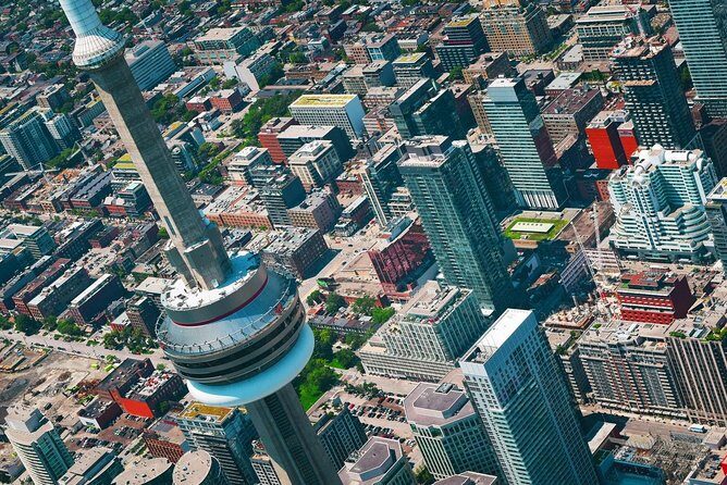 14-Minute Helicopter Tour Over Toronto - Evergreen Brick Works and Casa Loma: two very different Toronto icons