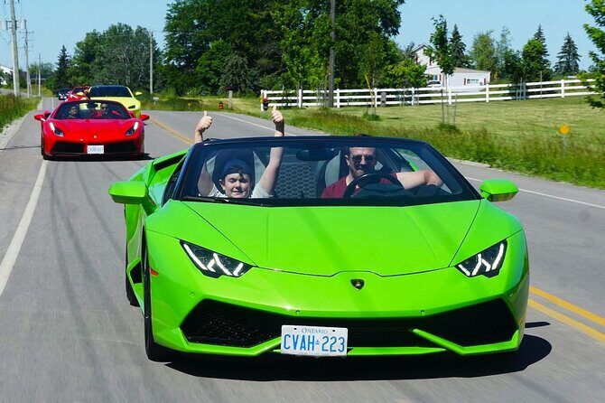 3 Hour Exotic car Tour driving 4 to 5 Super cars - 6 Key Things That Make This Supercar Tour Work So Well