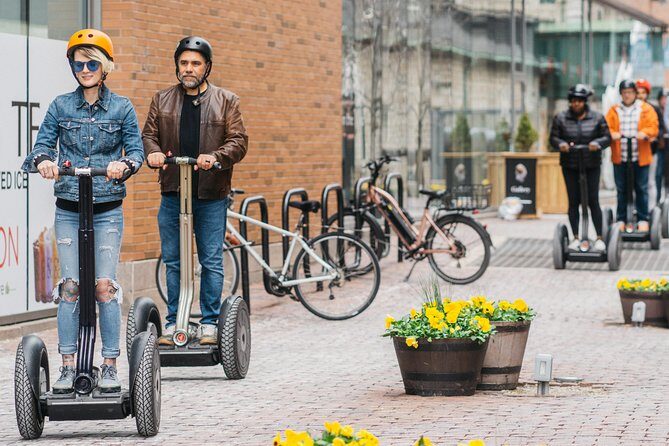 30-Minute Distillery District Segway Tour - Learning on a Segway: Helmeted Training That Builds Confidence