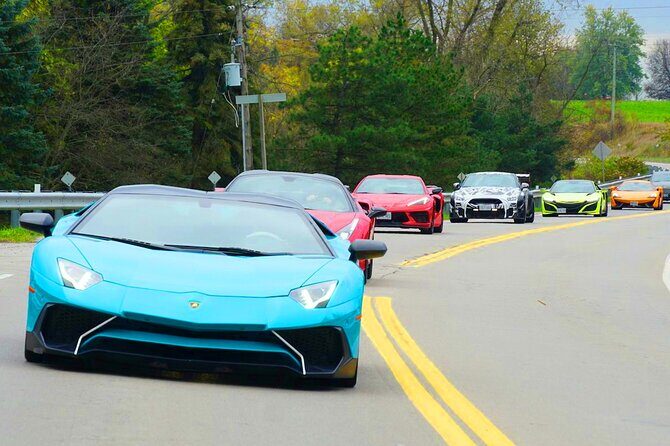 6 Hour Exotic Car Tour driving 6 Super cars + Lunch - From Hamilton Driveway to Supercar Switch-Offs