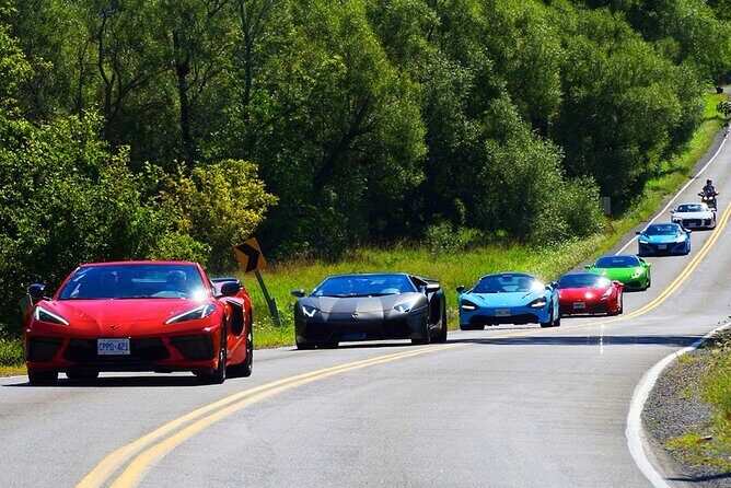 6 Hour Exotic Car Tour driving 6 Super cars + Lunch - The Driving Format: Six Supercars, One Rotating Day