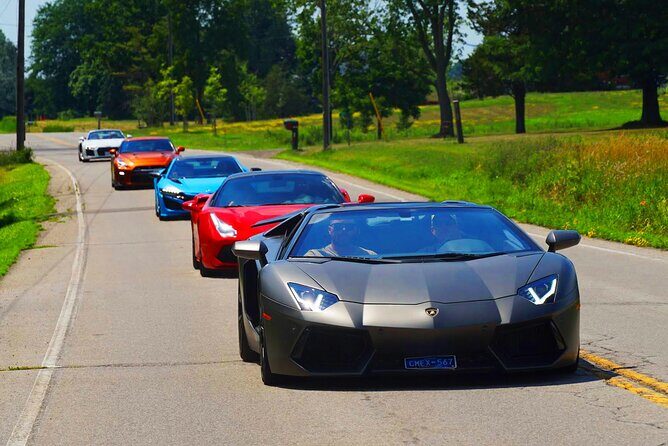6 Hour Exotic Car Tour driving 6 Super cars + Lunch - Safety Briefing That Isn’t Talk-Heavy