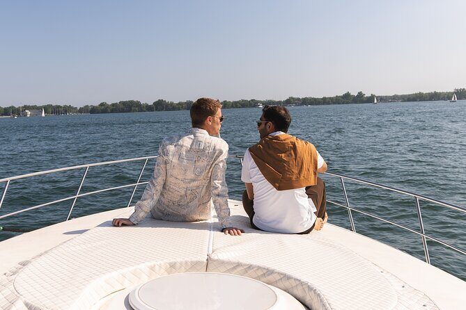 60-Minute Toronto Luxury Yacht Sightseeing Prosecco Cruise! - The route in plain English: Toronto skyline, islands, then back downtown