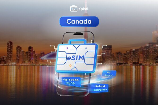Canada eSIM | 3-30 days | Daily data | QR code - Canada eSIM from Xplori: Why this beats hunting for Wi‑Fi