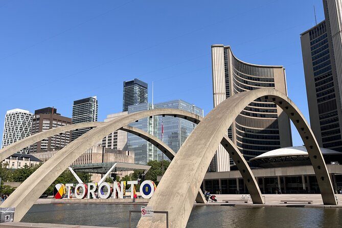 Casual Historic Toronto Walking Tour - Nathan Phillips Square: Toronto Sign, City Hall Then-and-Now, and the PATH