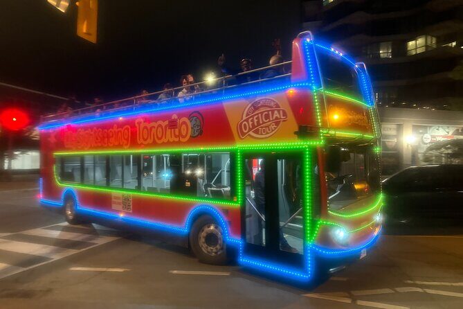 City Sightseeing Toronto Guided Night Bus Tour - Key highlights to know before you go
