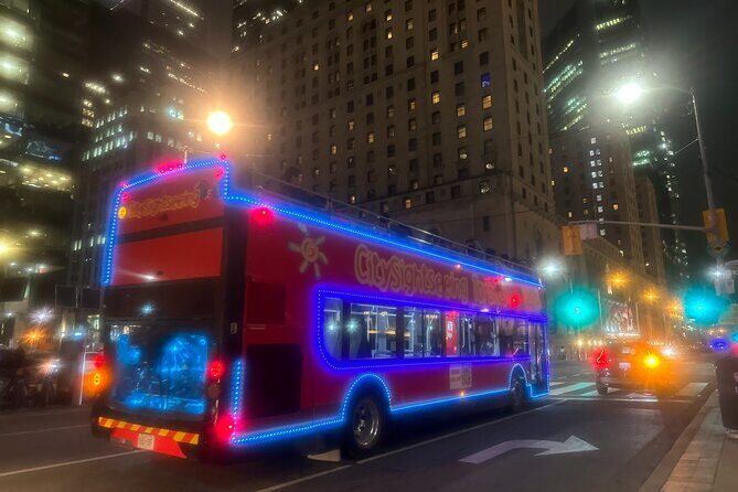 City Sightseeing Toronto Guided Night Bus Tour - Why Toronto after dark hits different from a bus seat