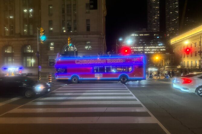 City Sightseeing Toronto Guided Night Bus Tour - Queen West vibes and the kind of shopping street you’ll actually want