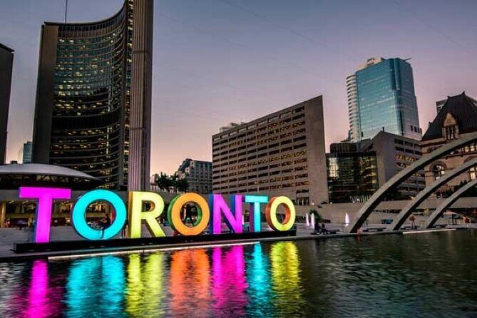 City Sightseeing Toronto Guided Night Bus Tour - Financial District, Old Town Toronto, and the St. Lawrence Market finish