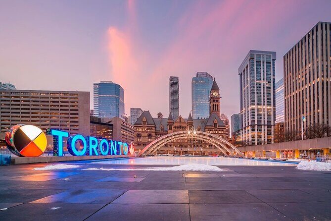City Sightseeing Toronto Guided Night Bus Tour - Meeting at Yonge-Dundas Square and timing your night