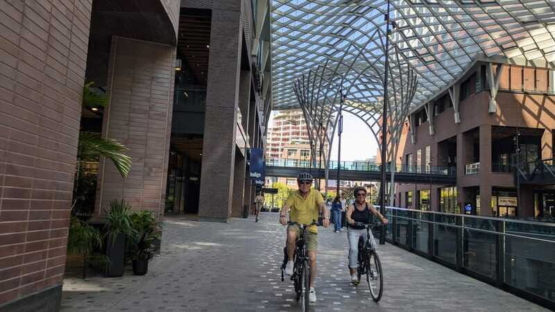 E-bike through Toronto's Dynamic Neighbourhoods - Ontario Place and Trillium Park: the waterfront reset