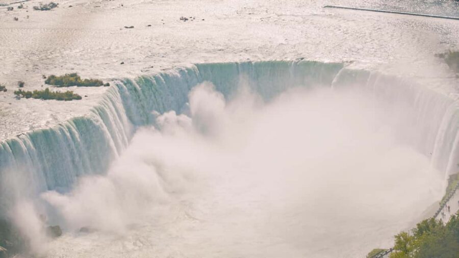 From Toronto: Early Bird Niagara Falls with Journey & Skylon - Hornblower Cruise vs. Niagara Takes Flight (Seasonal Reality Check)