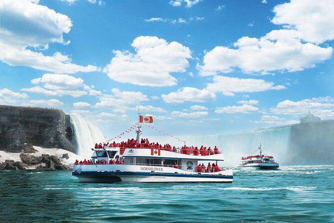Full-Day Niagara Falls Tour from Toronto w/Boat/JBF/Tower - Skylon Tower: great aerial views, and why timing matters