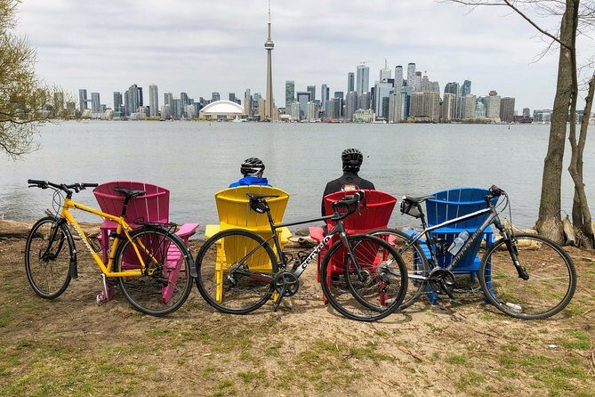 Guided Bicycle Tour - Toronto Waterfront, Island and Distillery - The value in an 82.57 loop of Toronto