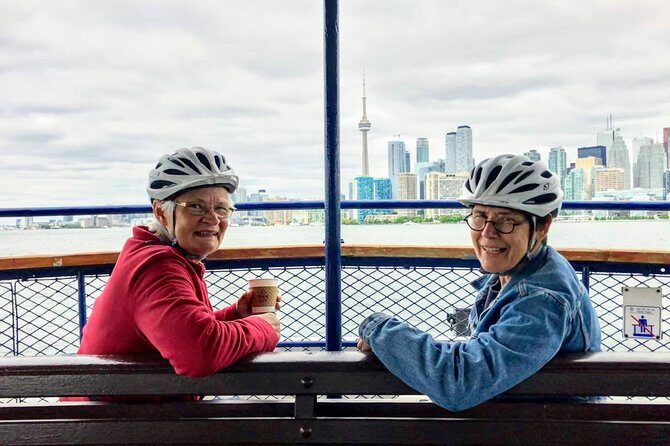 Guided Bicycle Tour - Toronto Waterfront, Island and Distillery - Toronto Island Park: ferry energy and car-free riding