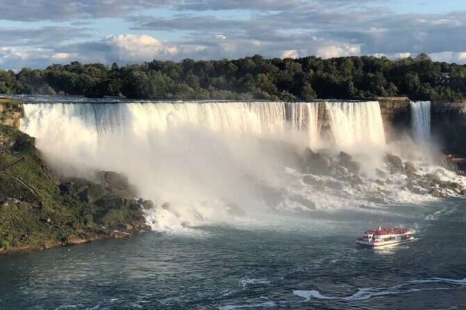Niagara Falls Day Tour from Toronto w/ Tower, Journey & Boat Ride - Niagara Whirlpool: Short Time, Big River Energy