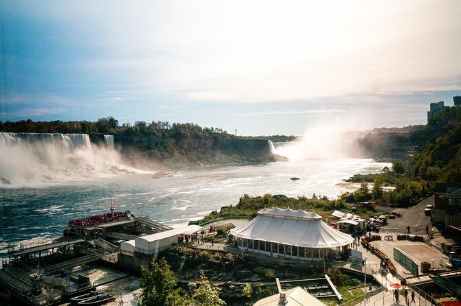Niagara Falls Day Tour from Toronto with Journey, Skylon, & Boat - The boat ride: Hornblower in season, Niagara Takes Flight in winter