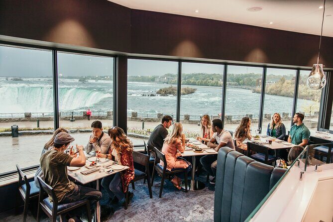 Niagara Falls Evening Tour with Boat, Journey, Dinner & Fireworks - Journey Behind the Falls: the tunnel view that makes Horseshoe Falls feel giant