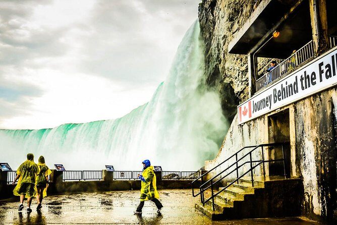 Niagara Falls Tour from Toronto with Boat, Journey Behind the Falls and Lunch - Journey Behind the Falls: elevator ride to the portals