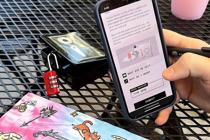 Outdoor Escape Room in Downtown Toronto - What you’ll actually do with the game box and QR codes