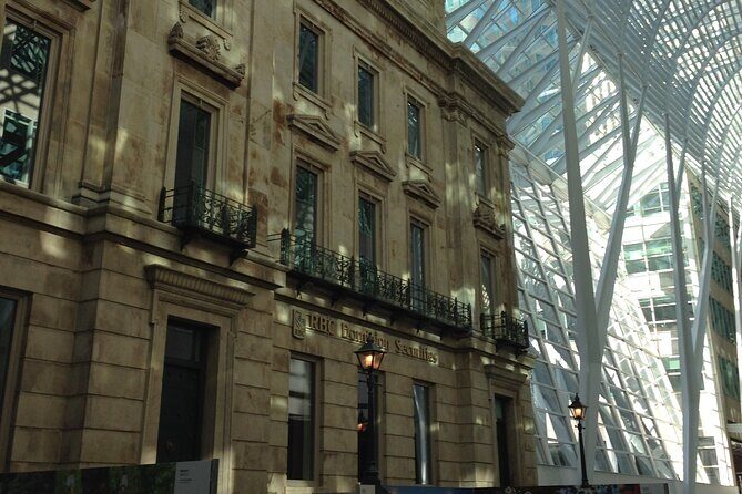 PATH - A Walking Tour of Toronto's Underground City - Stop 5: Toronto City Hall—old and new side by side, plus the Toronto Sign