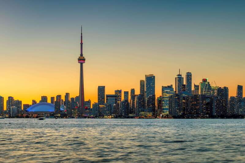 Toronto: City Views Harbor Cruise - The skyline loop: CN Tower, Rogers Centre, Sugar Beach, and the islands from the inner harbour