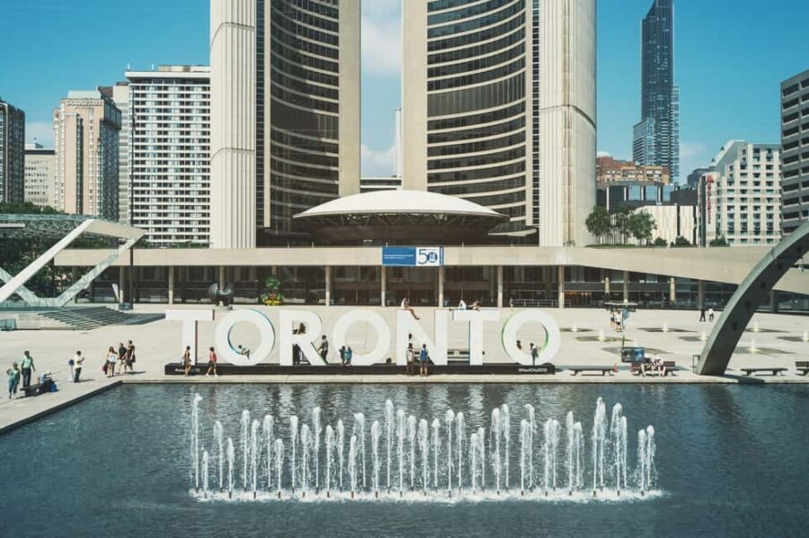 Toronto Downtown Walking Tour With Tower and Harbour Cruise - CN Tower time: the lookout, the terrace, and the glass floor