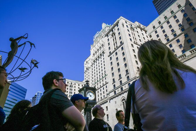 Toronto Essentials Tour: Old Town & Downtown Highlights (PWYC) - CN Tower and the Royal York Hotel: skyline power in plain sight