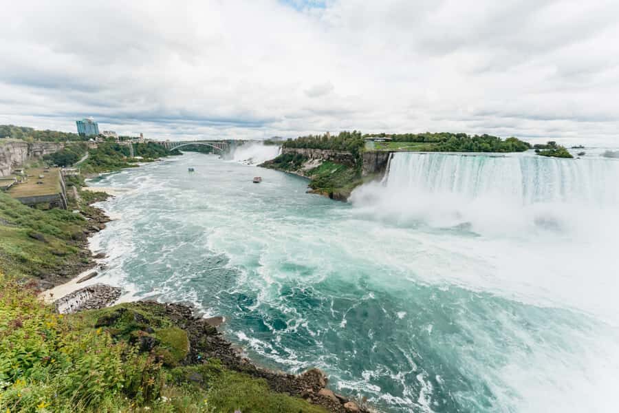 Toronto: Falls Day Tour with Boat Cruise & Niagara-the-Lake - Niagara-on-the-Lake stop: historic town charm with a tight time window