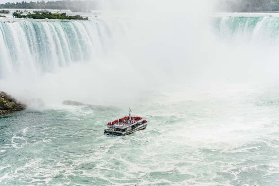 Toronto: Falls Day Tour with Boat Cruise & Niagara-the-Lake - Comfort and pace: air-conditioned bus, guided stops, and what might annoy you