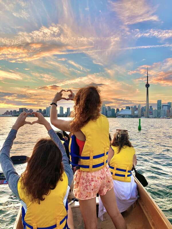 Toronto Islands: Sunset Canoe Tour - Safety and Paddling Basics: How the Guide Keeps Everyone Moving