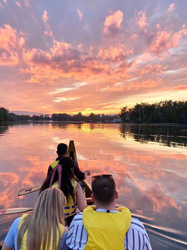 Toronto Islands: Sunset Canoe Tour - Wildlife Time: Birds, and Even Beaver Sightings