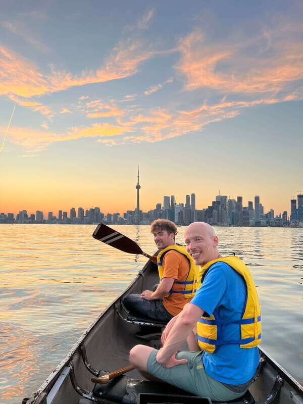 Toronto Islands: Sunset Canoe Tour - From 9 Queen’s Quay West to Centre Island: Getting There Without Stress