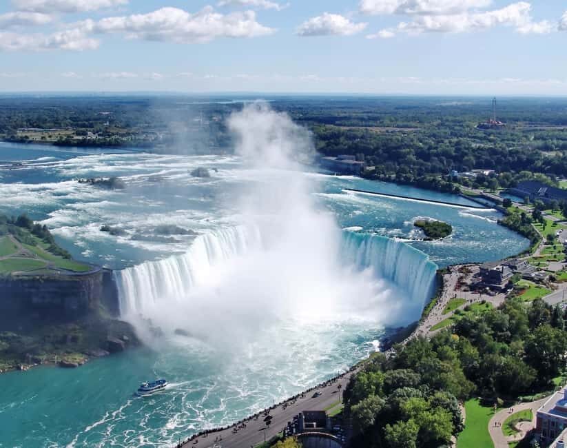 Toronto: Niagara Falls Guided Tour with Winery Stop - Niagara Parkway drive: hydroelectric power stations and Niagara Whirlpool rapids
