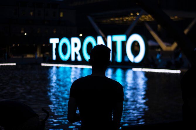 Toronto Premium Night Driving Tour with CN Tower - Pick-up, Mercedes Metris van, and a guide who keeps things moving