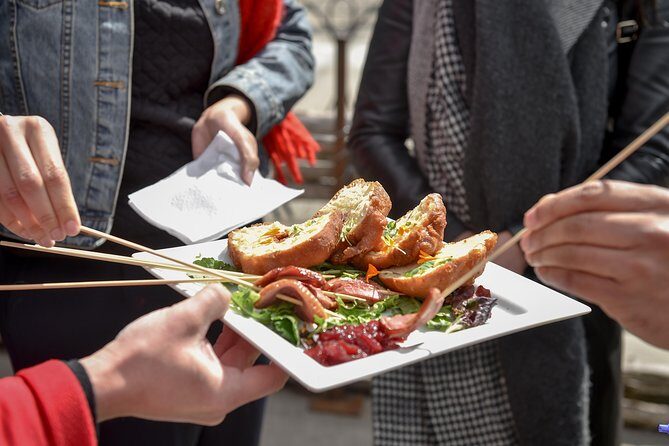 Toronto's International Food Tour - Kensington Market - Tibetan momos and butter tea: warm comfort in dumpling form